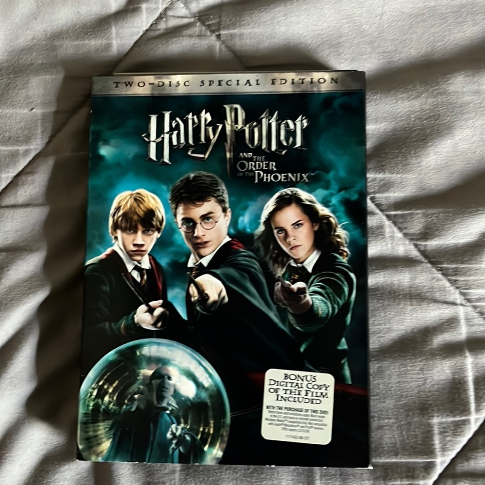 Harry Potter And The Order of The Phoenix DVD
